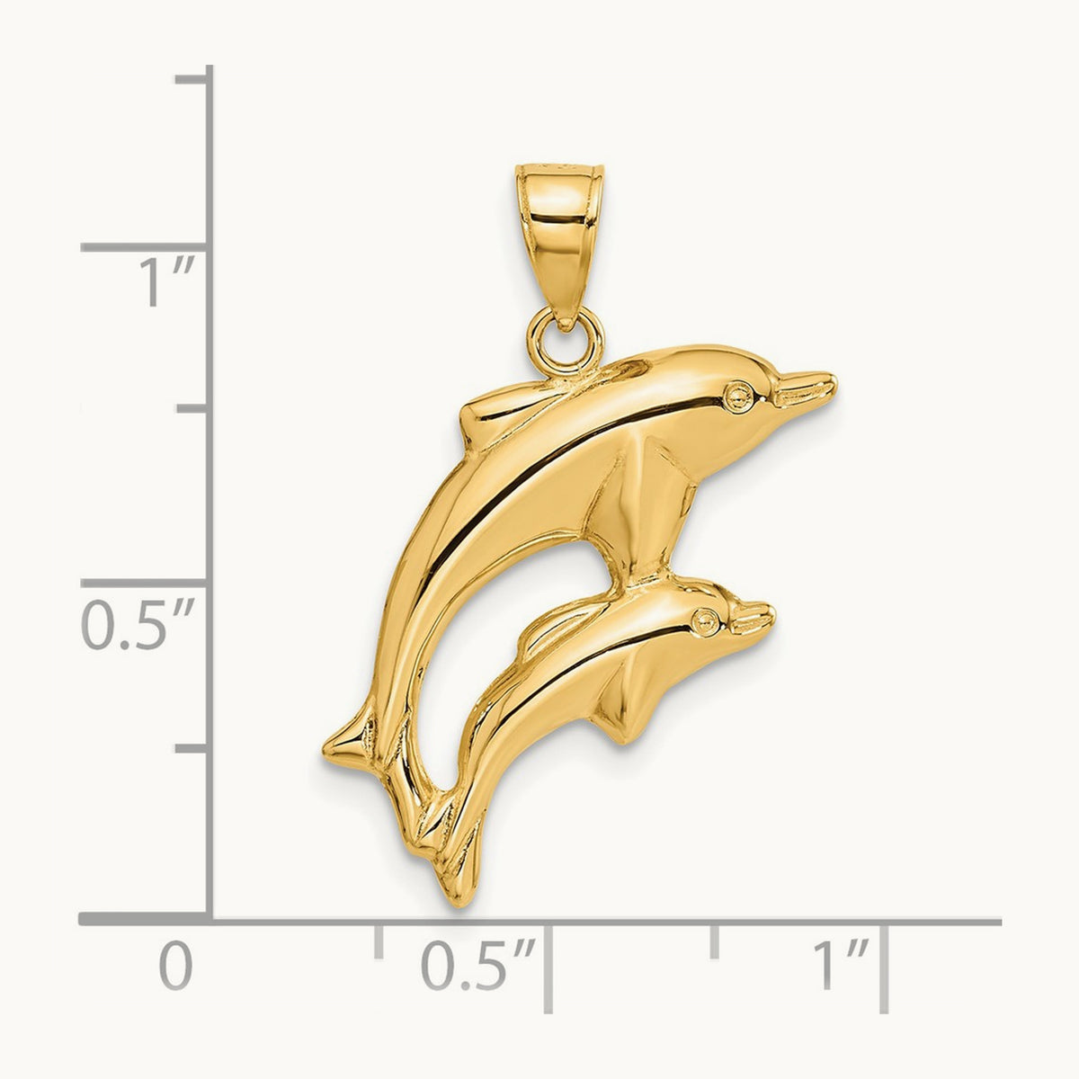 Dolphin Pair Pendant — photo set