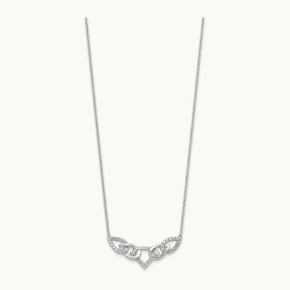 Fashion Teardrop Necklace, 0.50 ct tw Lab-Grown Diamond