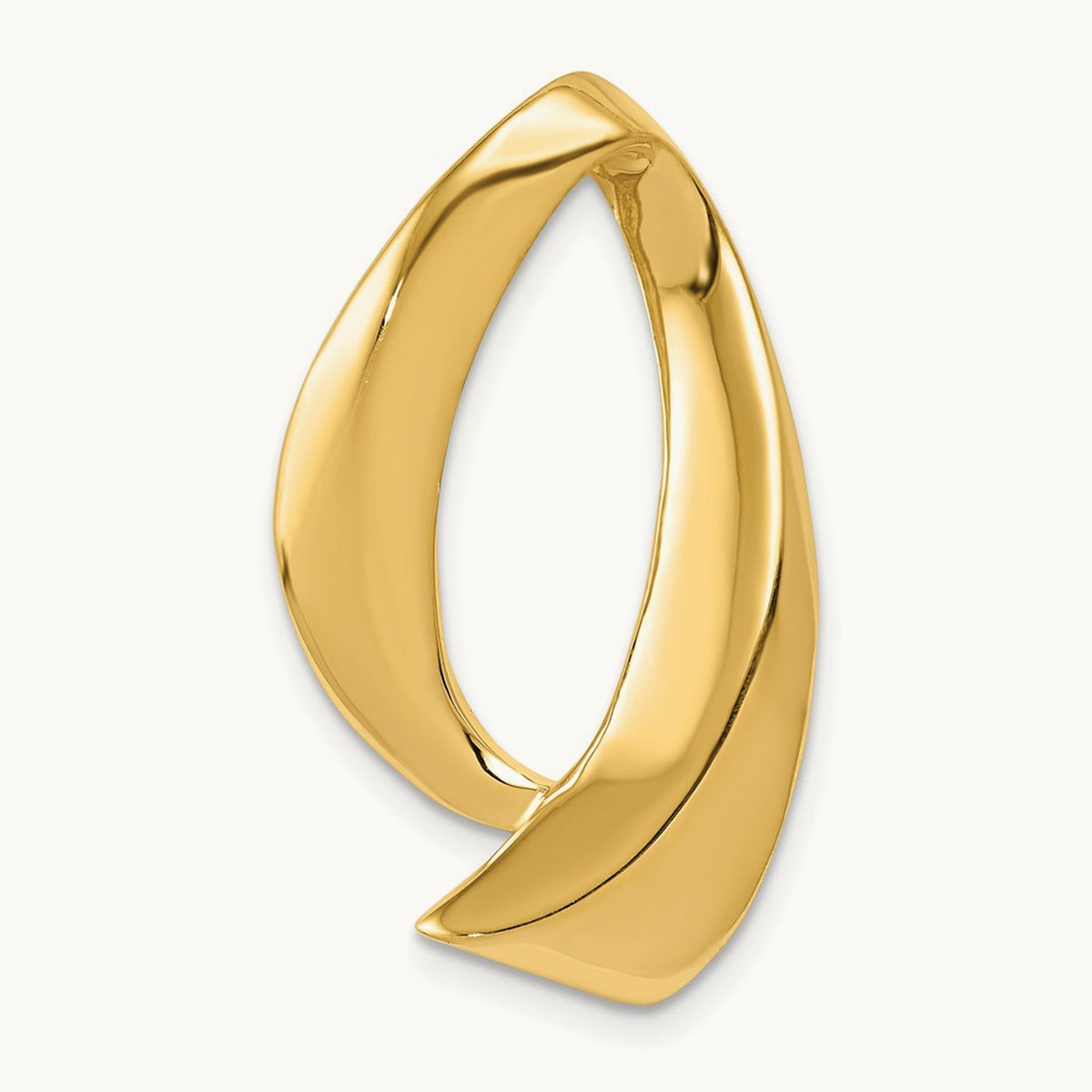 Fits up to Regular, 10mm Fancy Reversible Omega Slide, 8mm, 14K
