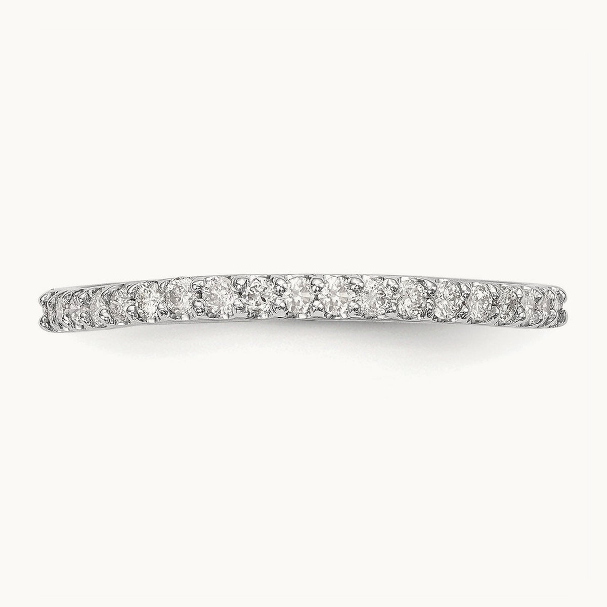 Diamond Band, 0.20 ct tw, 14K Gold — 14K White Gold