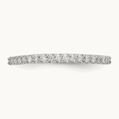 Diamond Band, 0.20 ct tw, 14K Gold — 14K White Gold