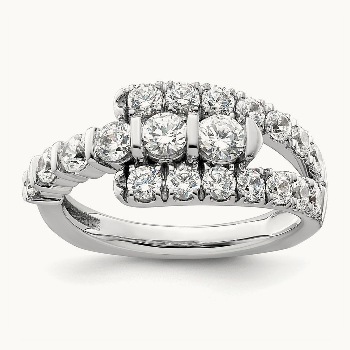 Fashion Ring, 1.50 ct tw Lab-Grown Diamond