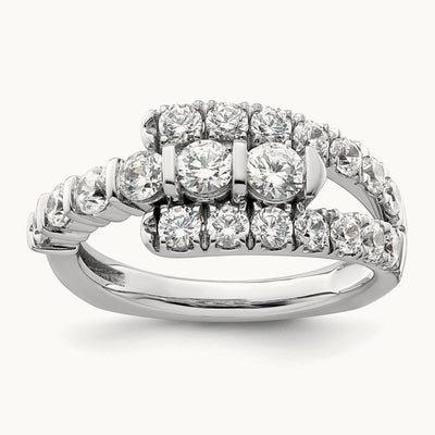 Fashion Ring, 1.50 ct tw Lab-Grown Diamond