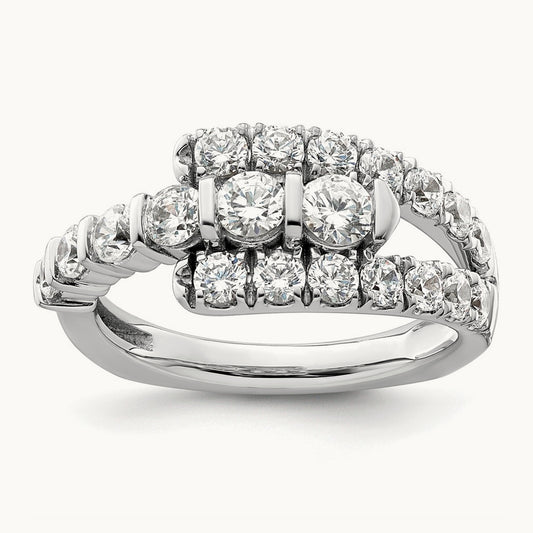 Fashion Ring, 1.50 ct tw Lab-Grown Diamond
