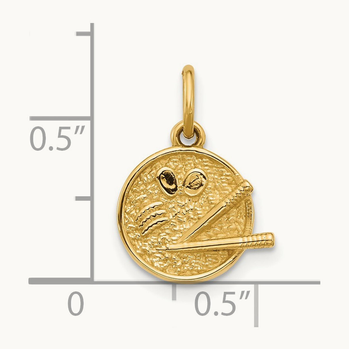 Fancy Ramen Bowl, 14K Yellow Gold