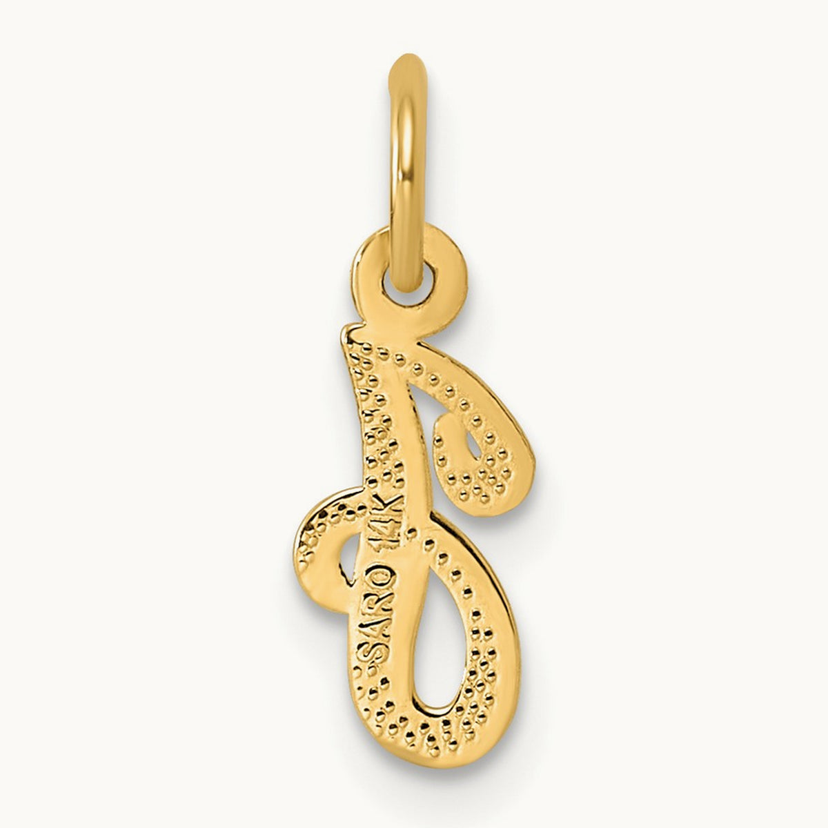Script Initial Charm — J