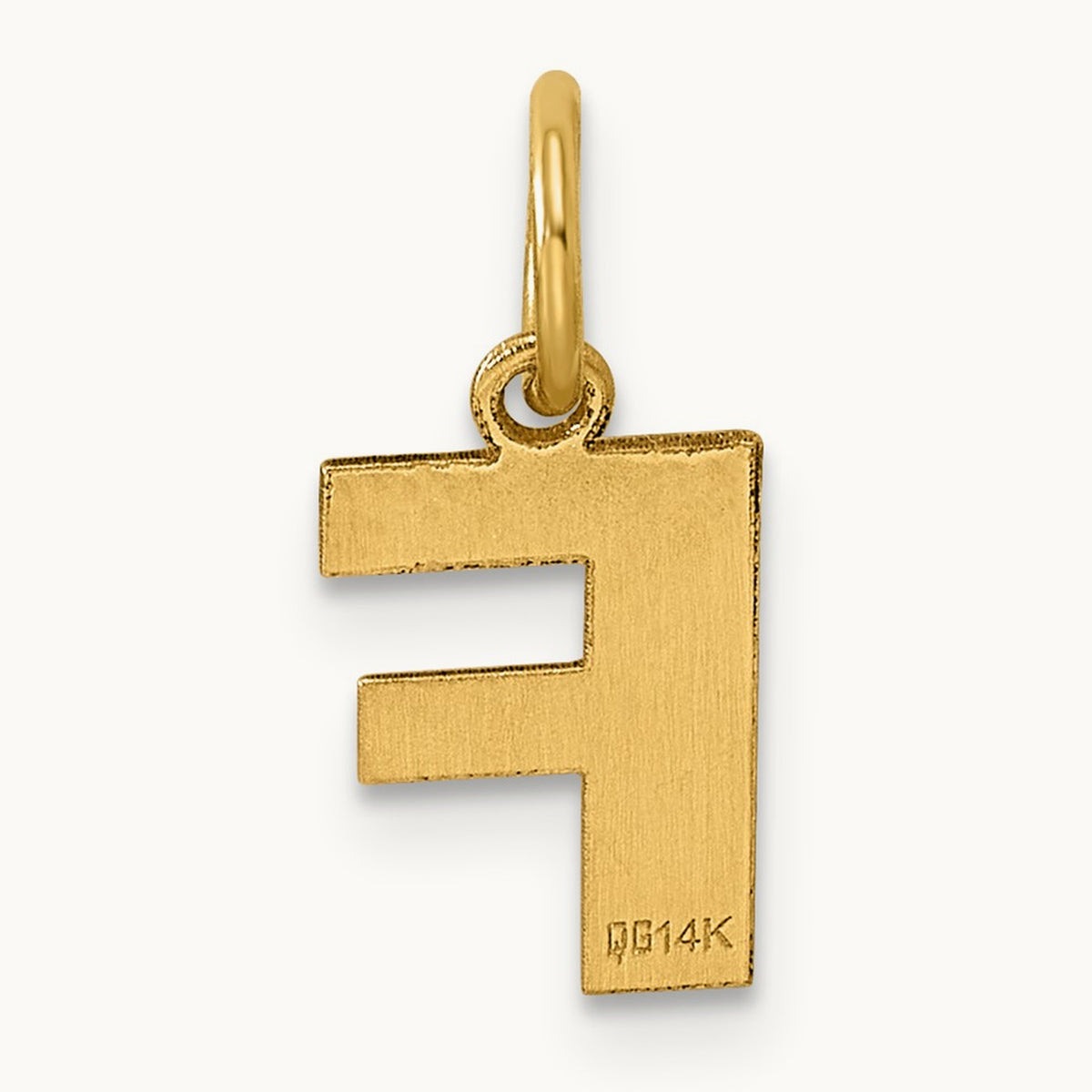 Initial Pendant — F