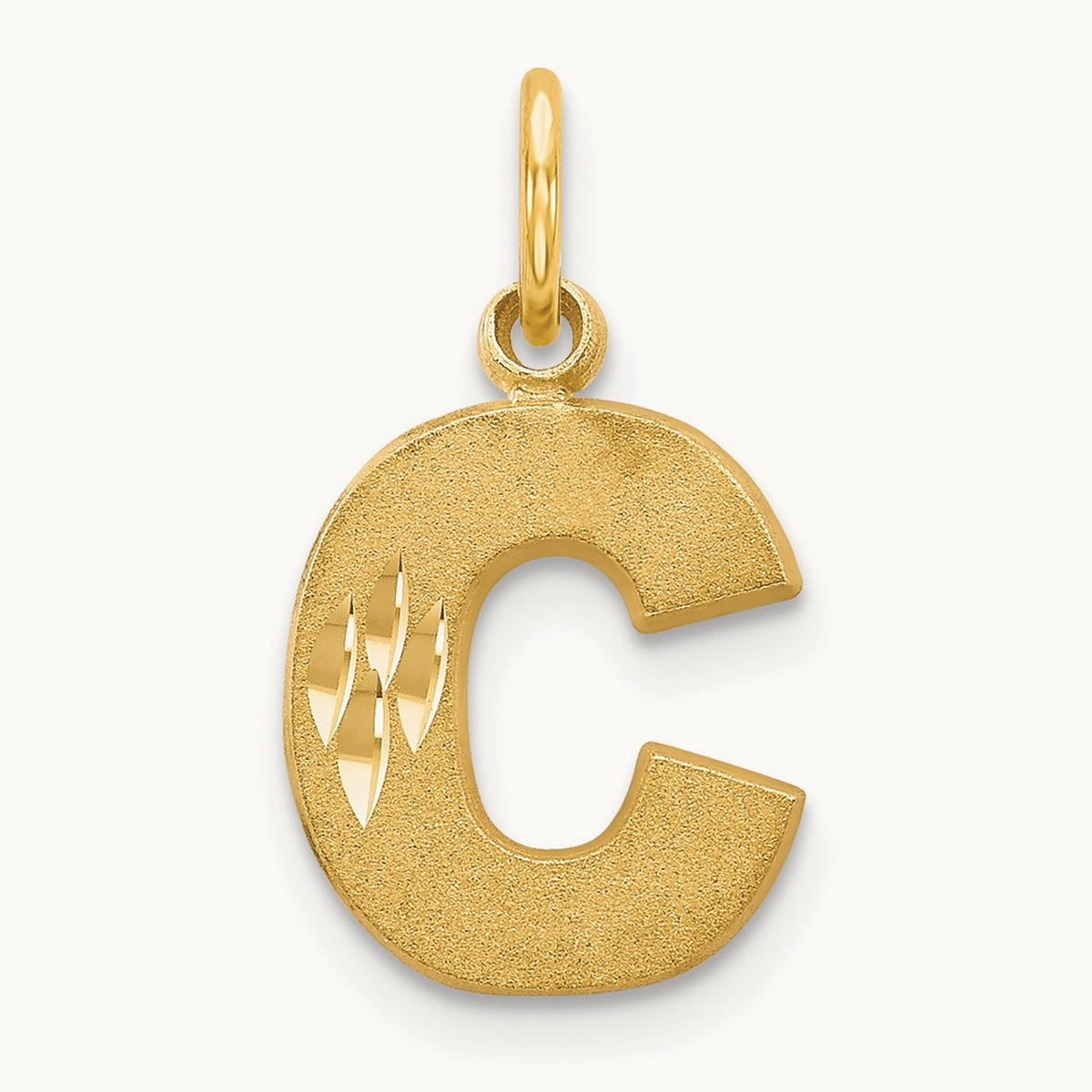 Initial Charm — 14.65mm, C