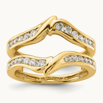Diamond Guard, 14K Gold — 14K Yellow Gold