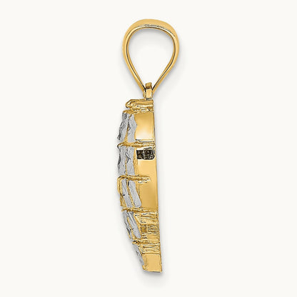 w/ Diamond-cut Heart Charm — photo set