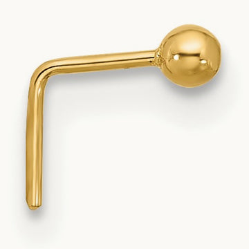 22 Gauge Polished Ball Nose Stud — photo set