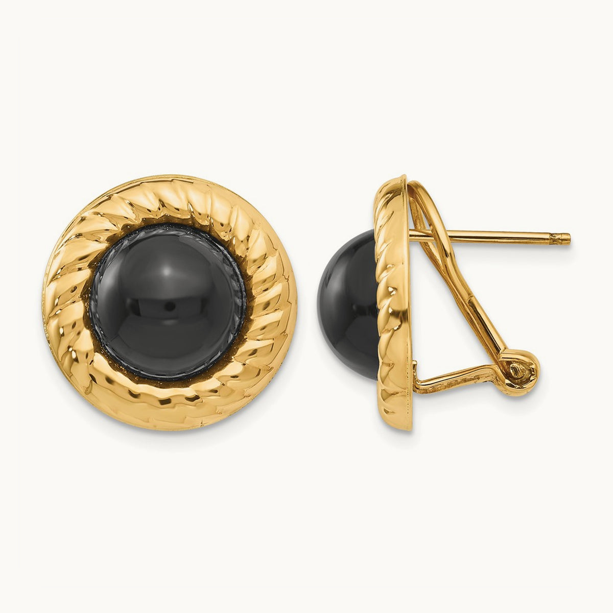 Onyx Fancy Earrings — photo set
