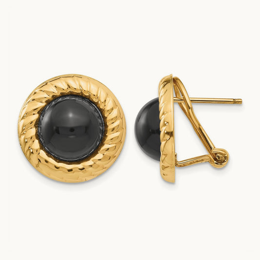 Onyx Fancy Earrings — photo set