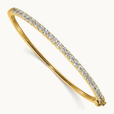 Bangle Bracelet, 2.25 ct tw Lab-Grown Diamond