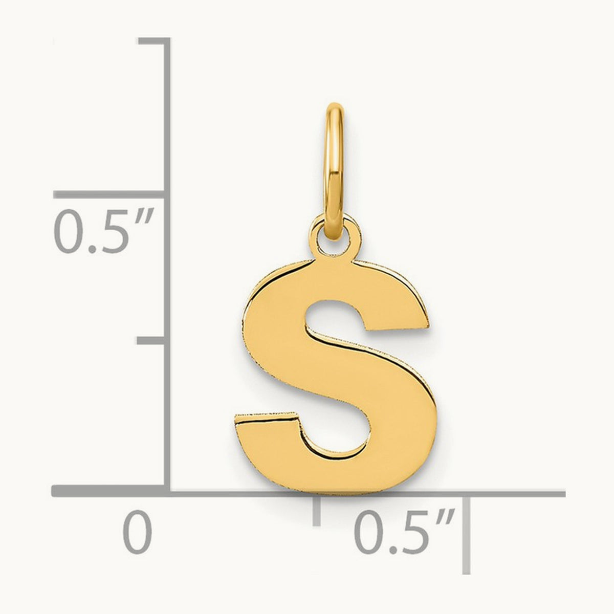 Initial Pendant — S