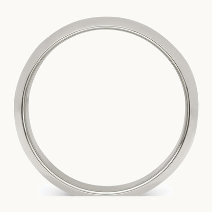 Sterling Silver 10mm Half Round Band