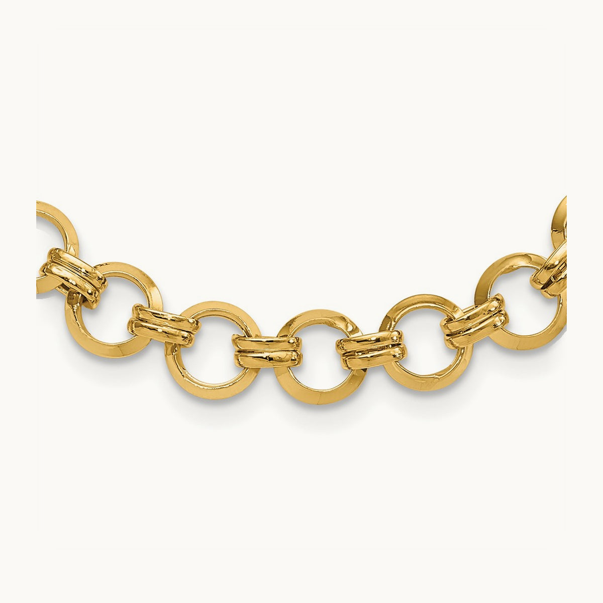 Polished Link Necklace — photo set