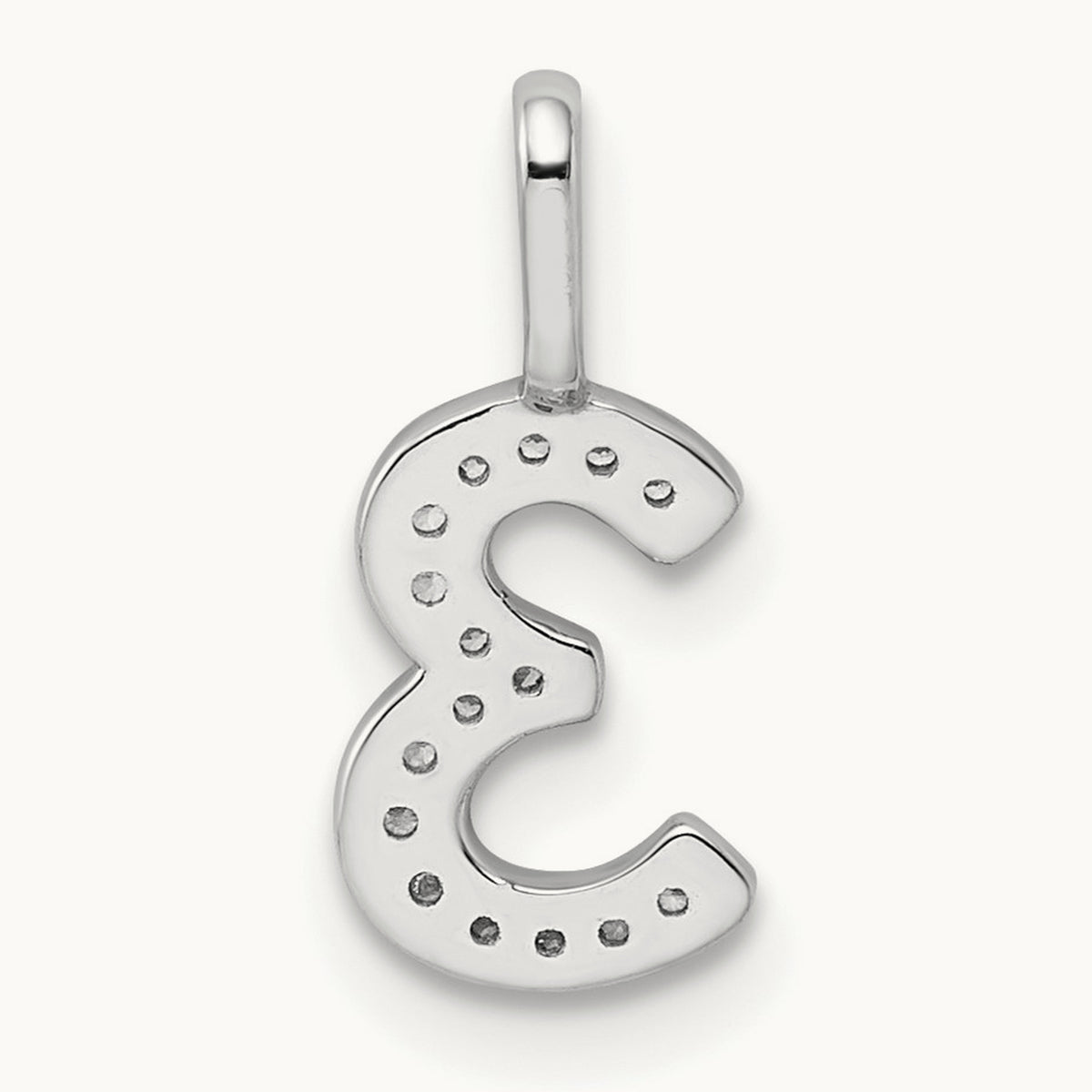 Diamond Number 3 Pendant — photo set