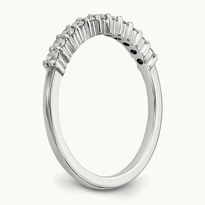11-Stone Diamond Band, Platinum