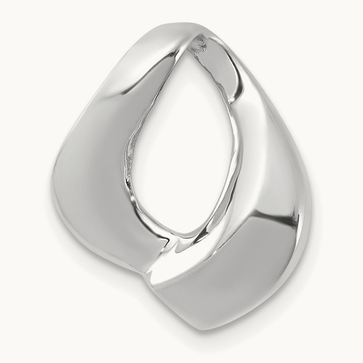 Slide — 14K White Gold