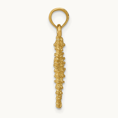 Seahorse Pendant, 14K