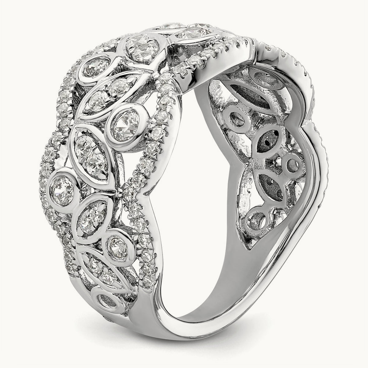 Fashion Ring, 1.00 ct tw Lab-Grown Diamond