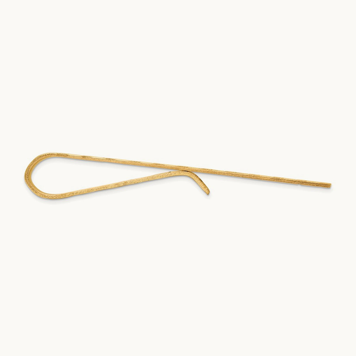 Textured Tie Bar, 14K