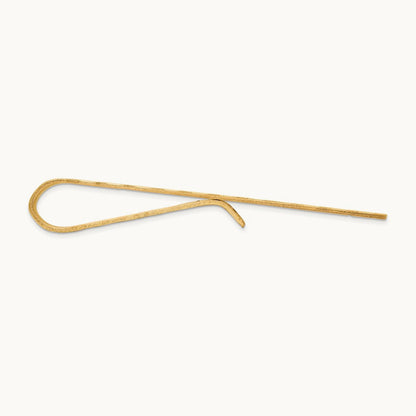 Textured Tie Bar, 14K