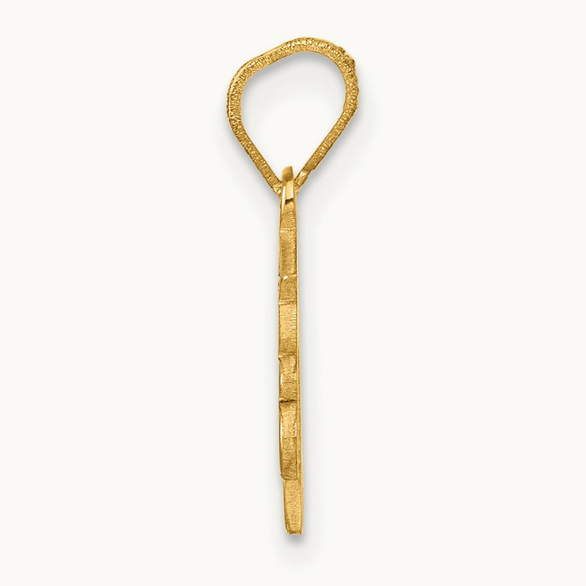 Graduation Cap 26 with Dangling Tassel Charm — 14K Yellow Gold