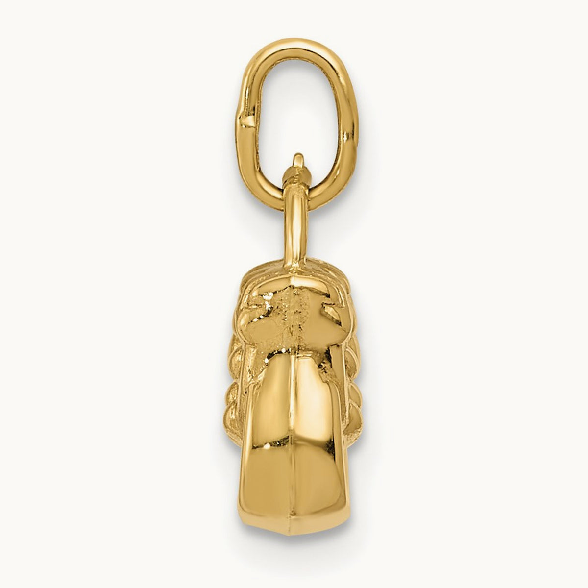 3-D Purse Charm, 14K