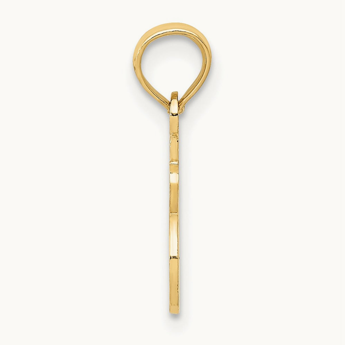 #1 SISTER Pendant, 14K