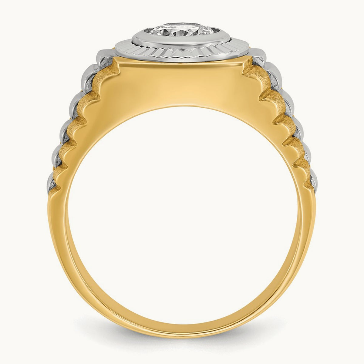 Men's Ring, 1.00 ct tw Lab-Grown Diamond