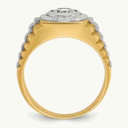 Men's Ring, 1.00 ct tw Lab-Grown Diamond