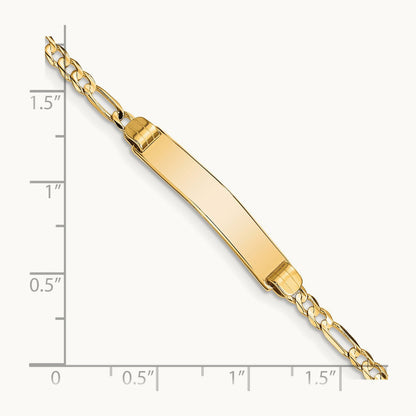 Figaro ID Bracelet, 14K