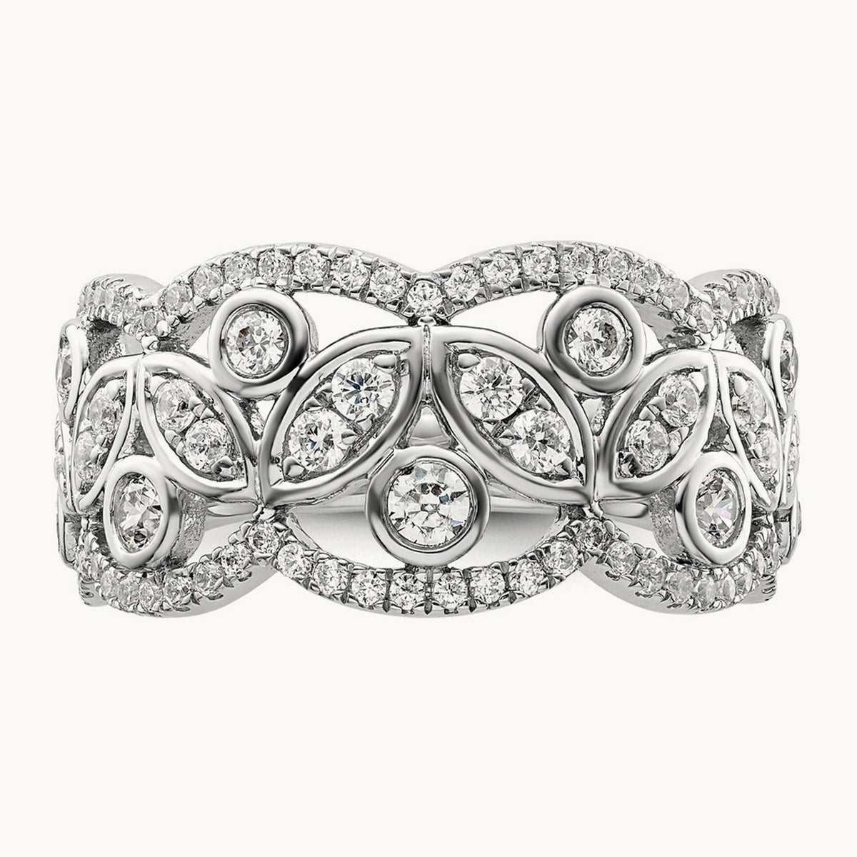 Fashion Ring, 1.00 ct tw Lab-Grown Diamond