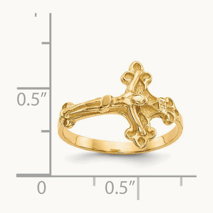 Crucifix Ring, 14K