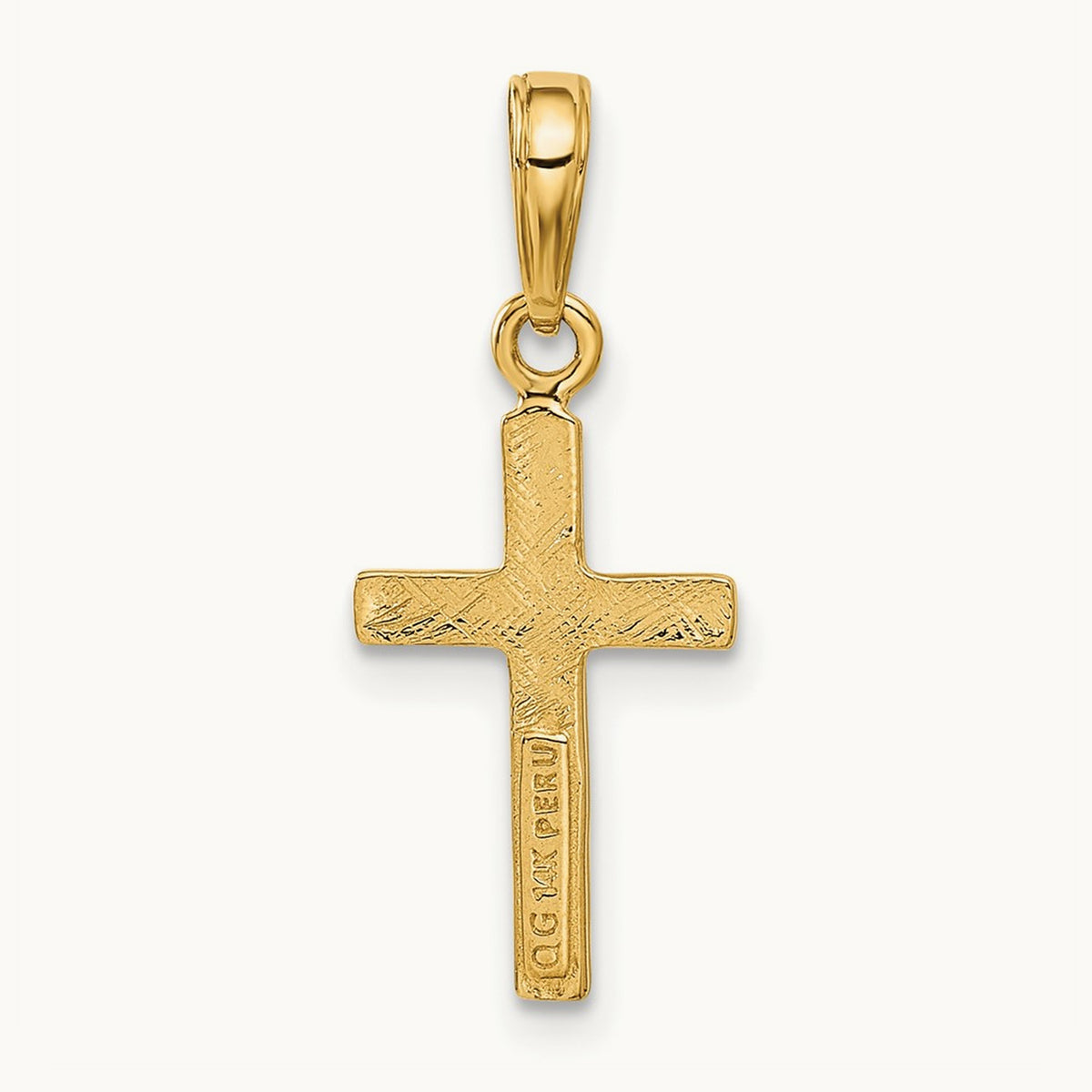 Cross Pendant, 14K