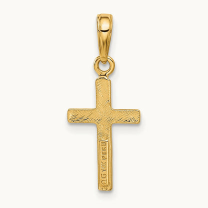 Cross Pendant, 14K