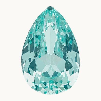 10X7mm Pear Lab Created Paraiba