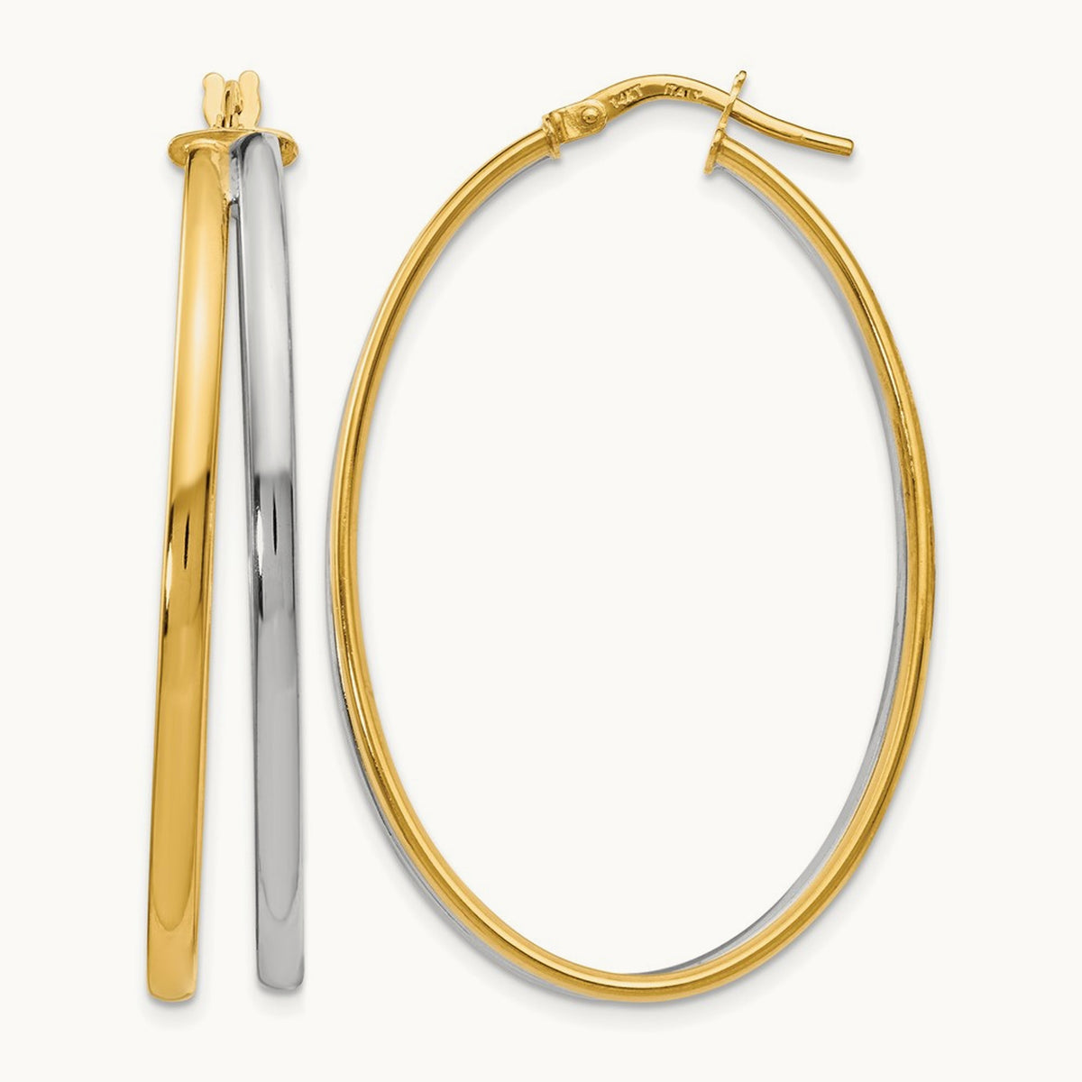 Leslie's with Polished Hoop Earrings — photo set