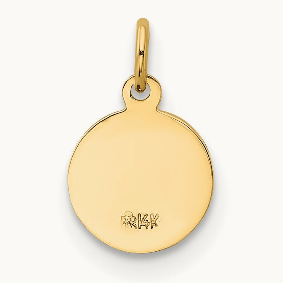 Saint Christopher Medal Charm, 14K