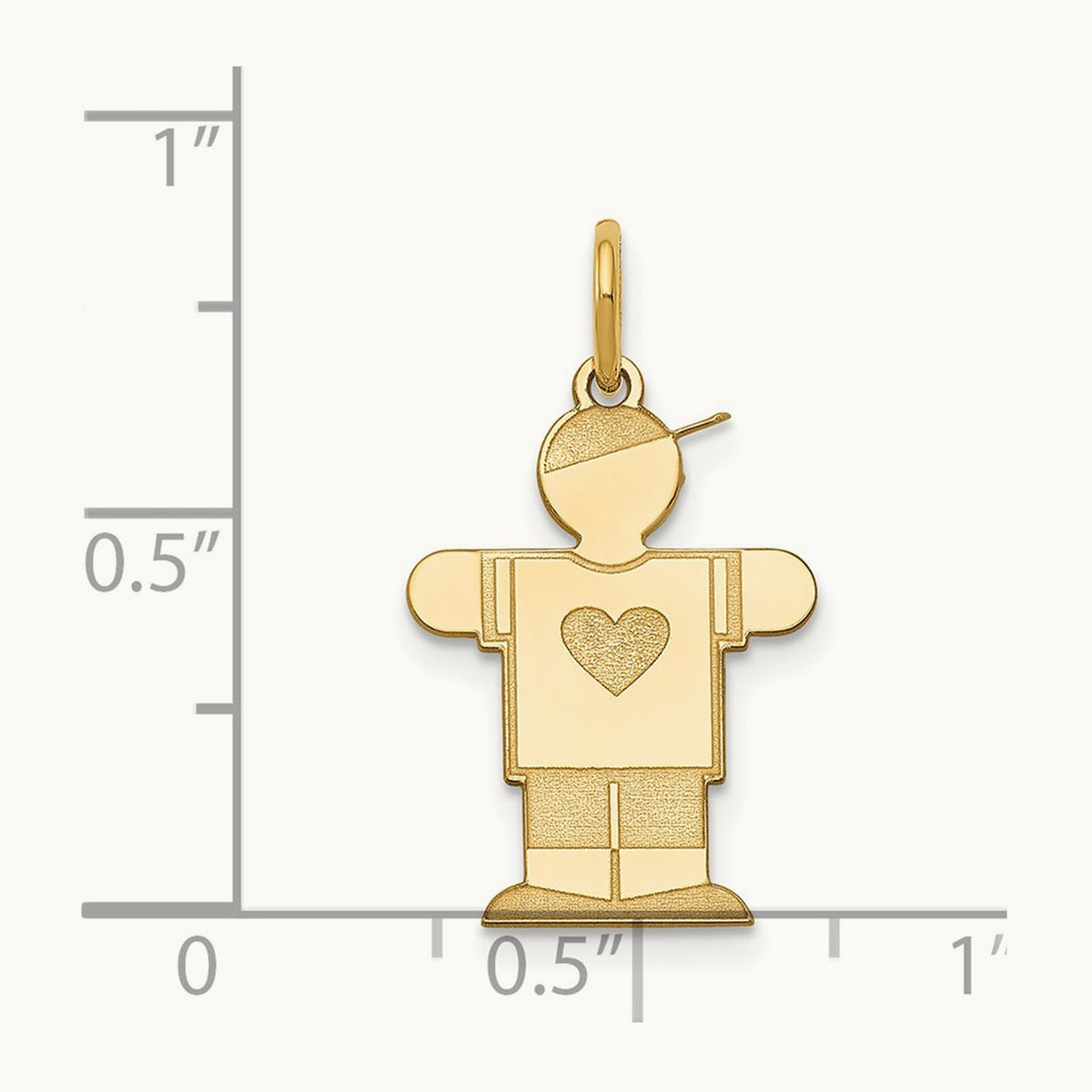 Kid Charm — 14K Yellow Gold