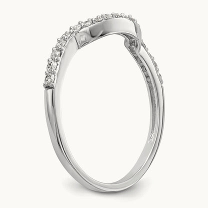Diamond Band, 14K White Gold