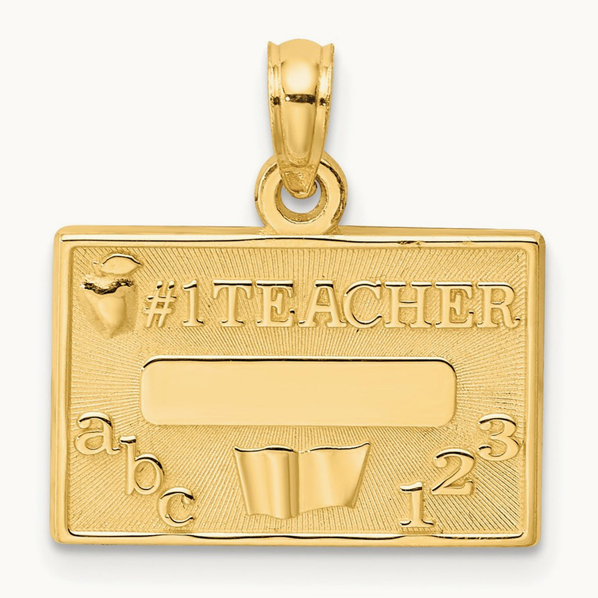 #1 TEACHER Charm — photo set