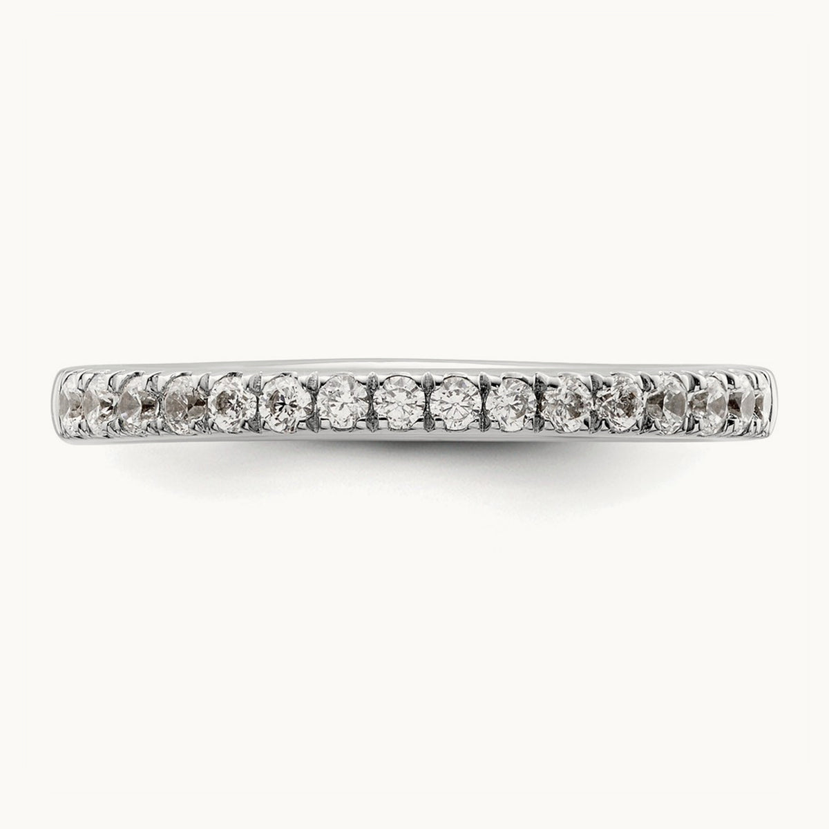 Diamond Band, 14K White Gold