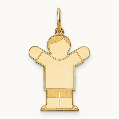 Kid Charm — 14K Yellow Gold