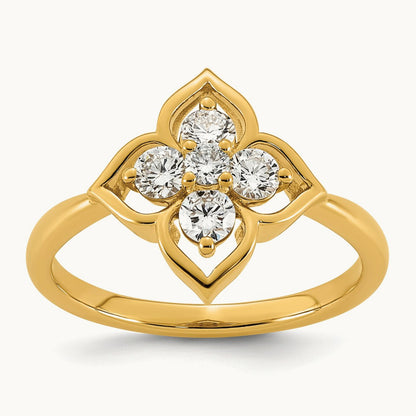 Fashion Ring, 0.50-1.00 ct tw Lab-Grown Diamond