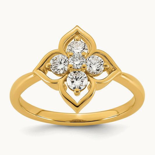 Fashion Ring, 0.50-1.00 ct tw Lab-Grown Diamond