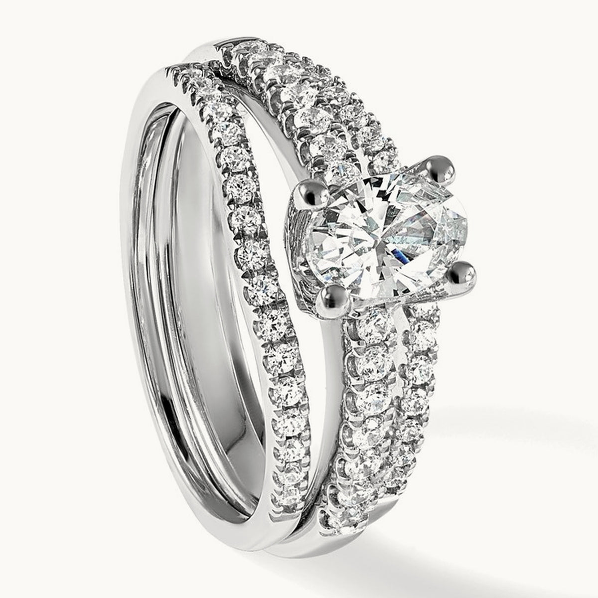 Diamond Guard — 14K White Gold, 7