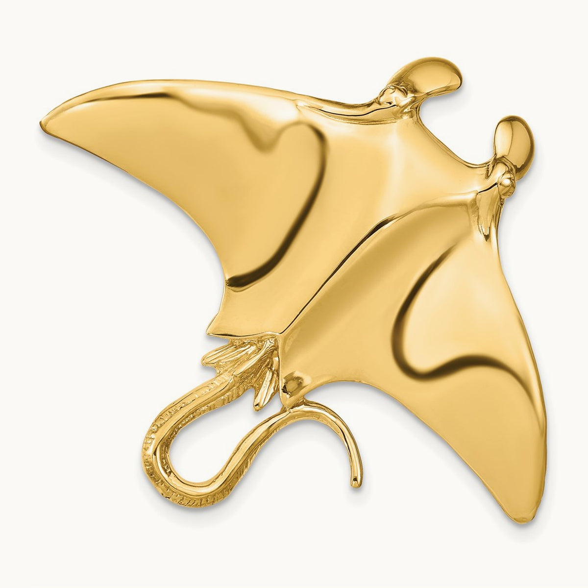 Manta Ray Slide, 14K